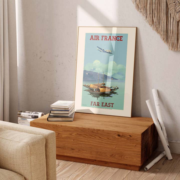 Oneart - Wholesale Poster - Air France Poster / Far East - AFL00445