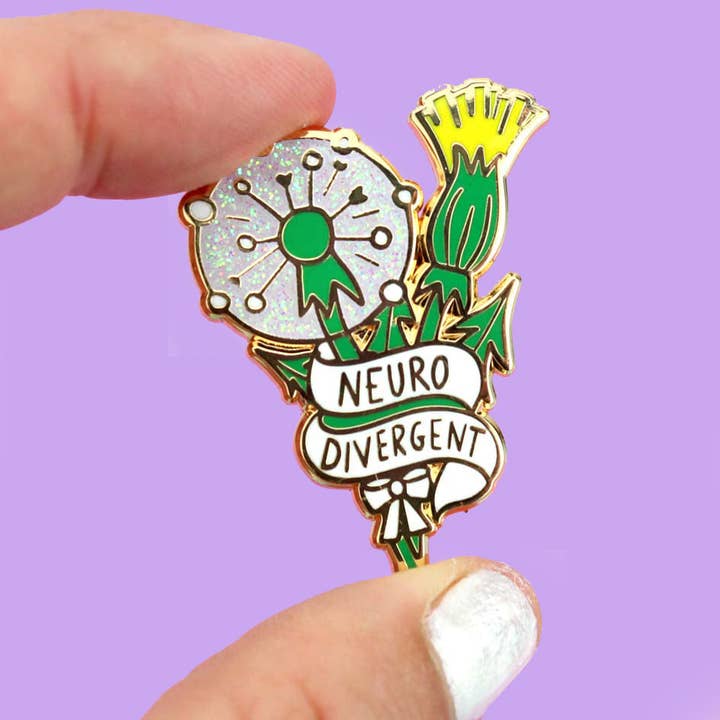 Jubly-Umph - Wholesale Lapel pin/button - Neuro-divergent Lapel Pin7
