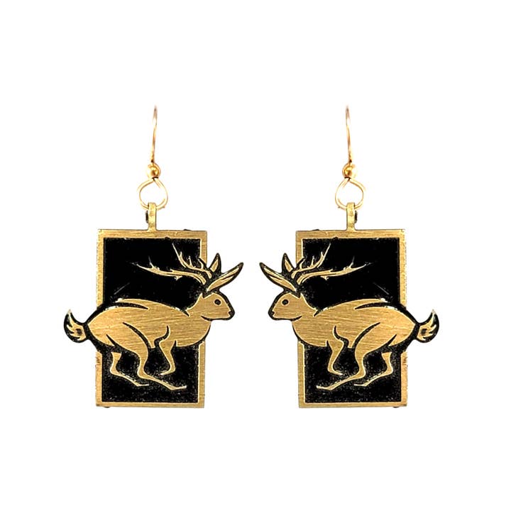 Jackalope Square in ottone per la vendita all'ingrosso da parte di Beautiful Medusa