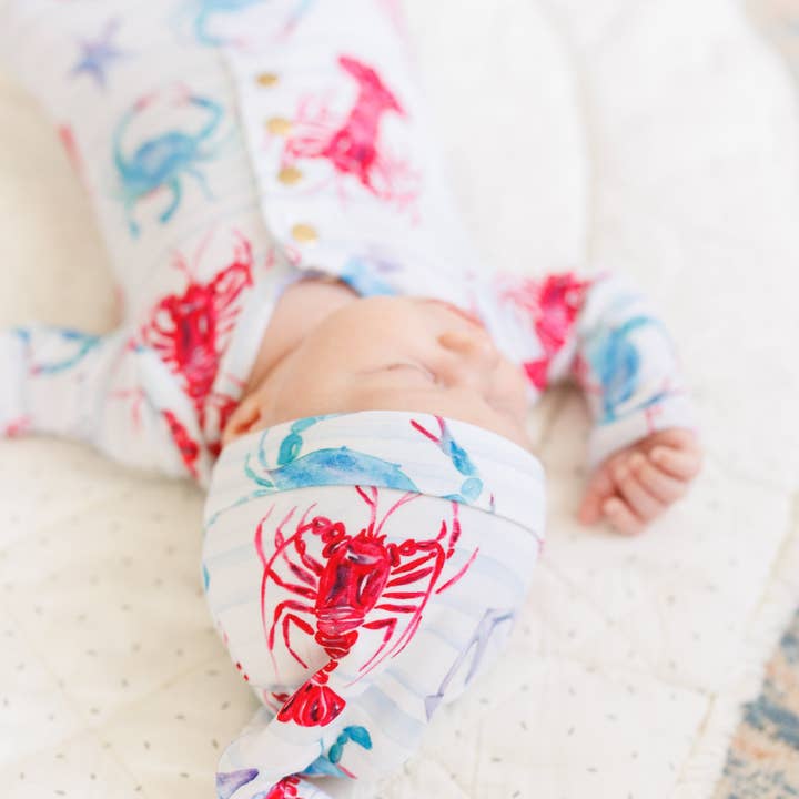 Florida Kid Co. - Wholesale Newborn/Knit Hat - Baby - Lobster & Crab Knotted Hat2