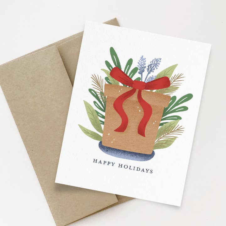 Holiday Season's Greetings Card for wholesale by Occasionalish