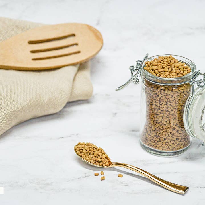 Organic Way LLC - Wholesale Plant Seeds - Fenugreek / Methi Seeds Whole (Trigonella Foenum) - Kosher & USDA Certified | Vegan, Non-GMO & Gluten Free | Tested for Heavy Metal and Purity | 100% Raw from India2