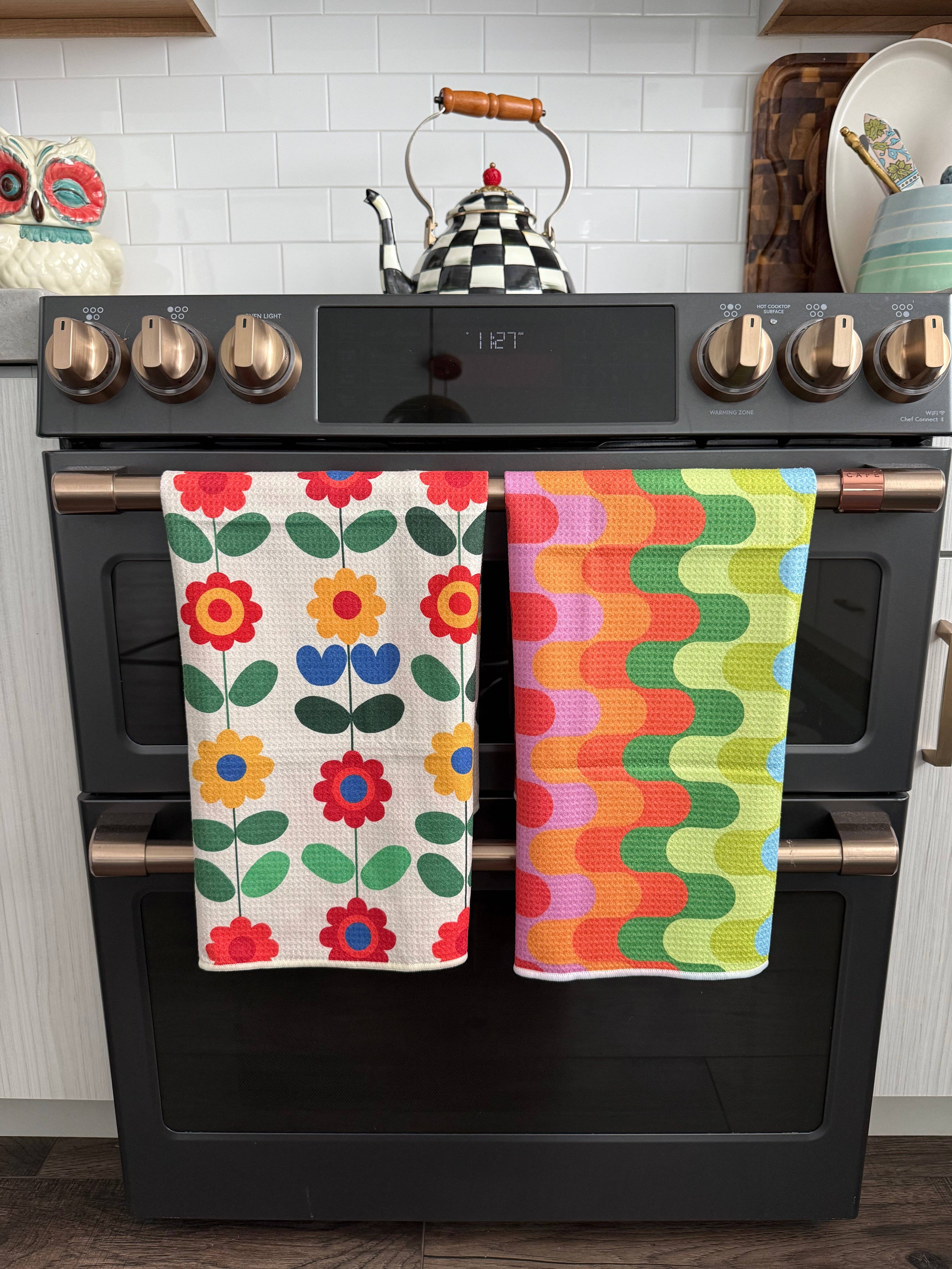 Multi Ziggy: Double-Sided Hand Towel for wholesale on Faire4