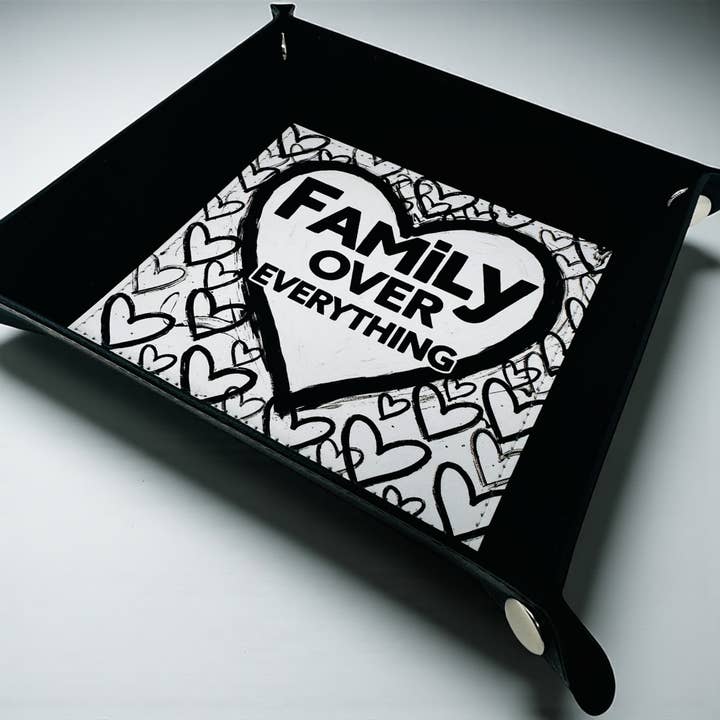 Family Is Everything Valet Tray Catchall for wholesale by Resinate By KS / by KRISTIN SMITH