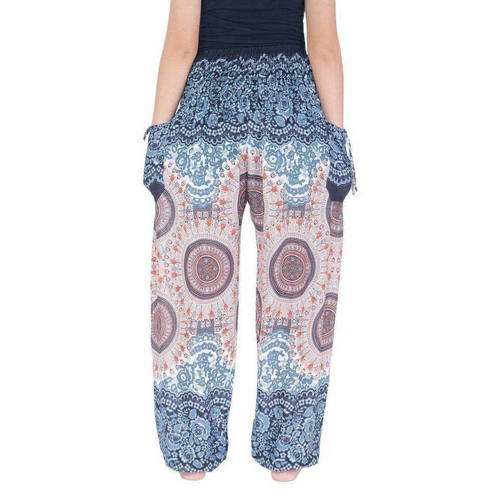 Studio 12 Collective (previously Ethnic Lanna) - Wholesale Pants – Women's - BUNDLE: 4-Pack Harem Pants (Assorted Prints)18