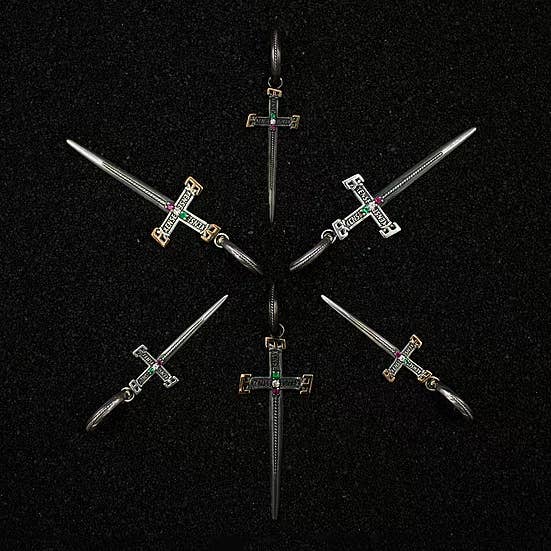 Julia Costantino - Wholesale Single Earring - IDAS Earring - Sterling Silver and 9kt Gold3