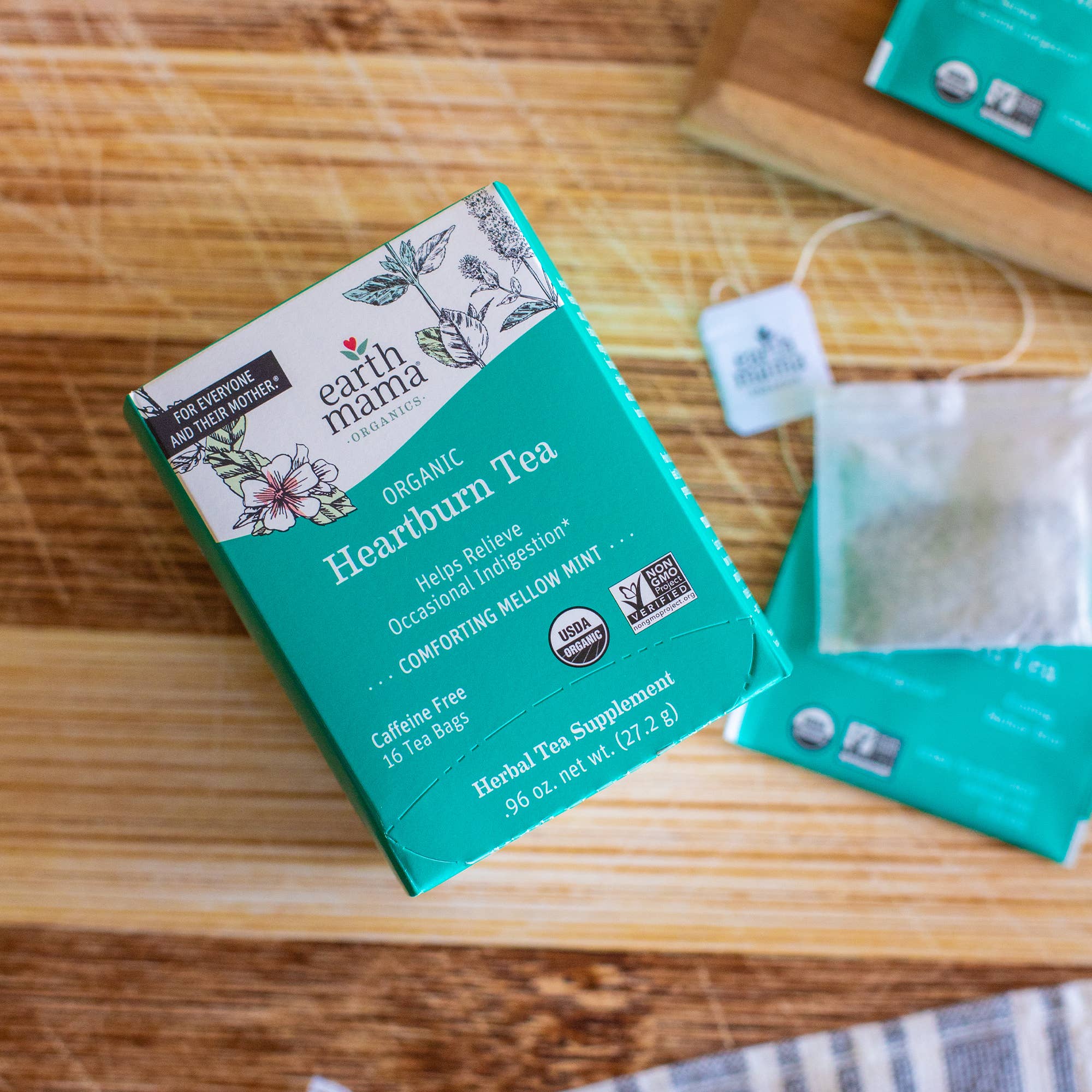 Earth Mama Organics - Wholesale Nursing Tea - Maternity - Organic Heartburn Tea9