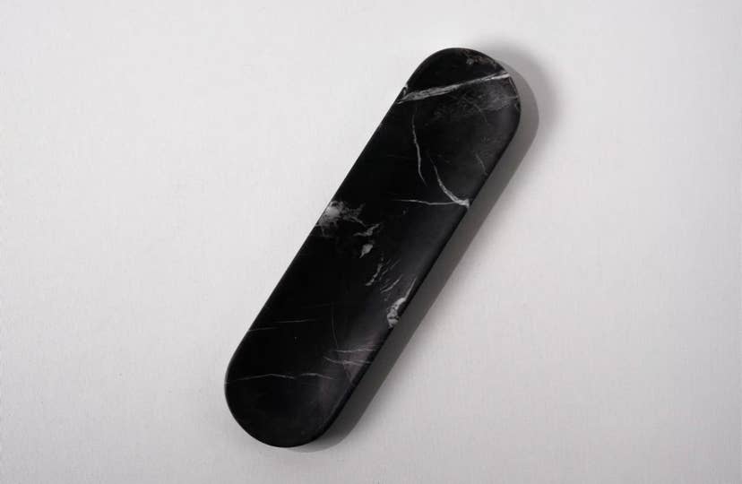 HAAND Craft - Wholesale Jewelry Dish - JEWELRY DISH TRAY, Black Marble Organizer, Marble Catchall0