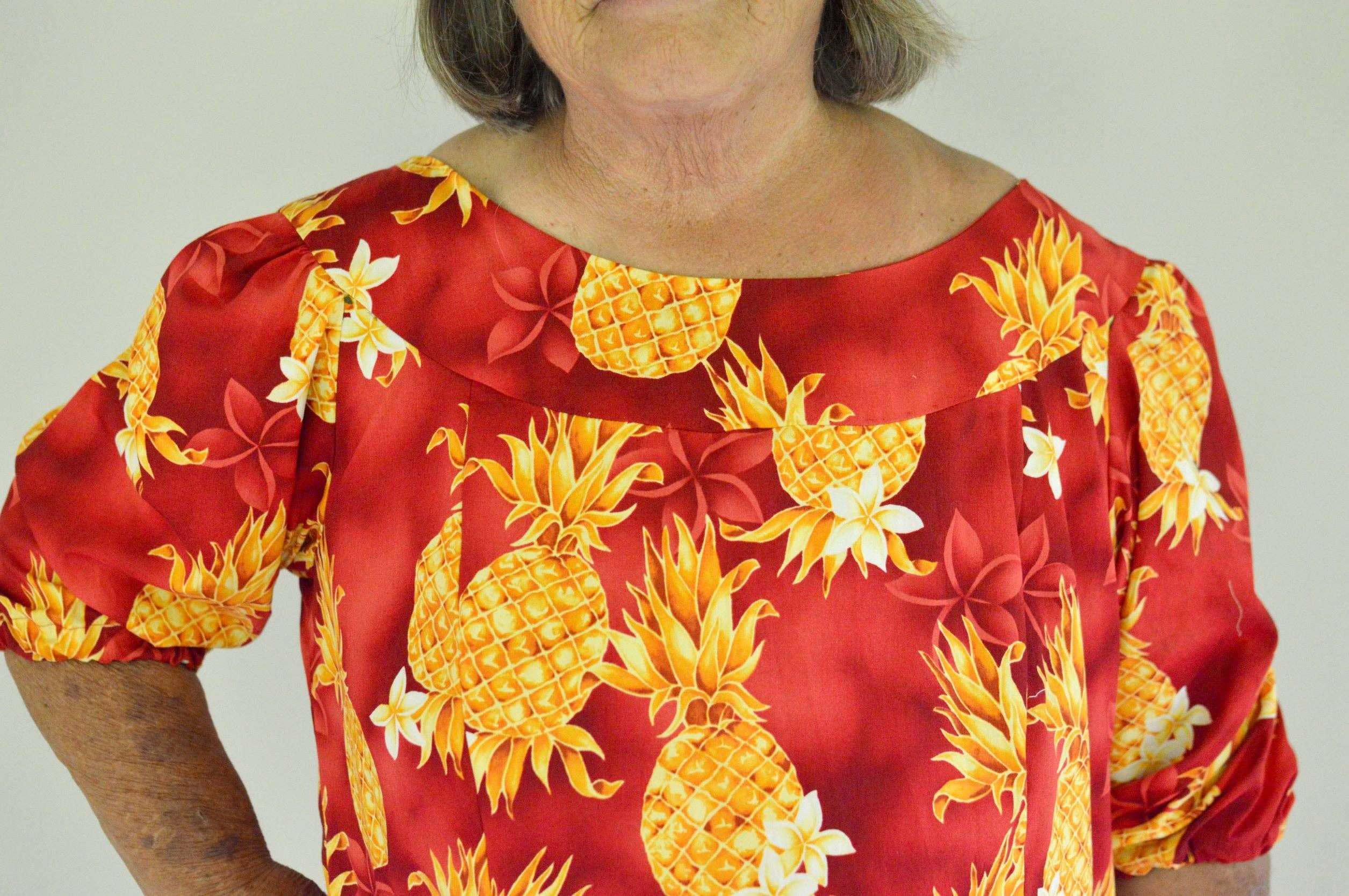 Folkwear – Engroshandel Kjole - Dame – 160 Hawaiian Mu'umu'u - Symønster10