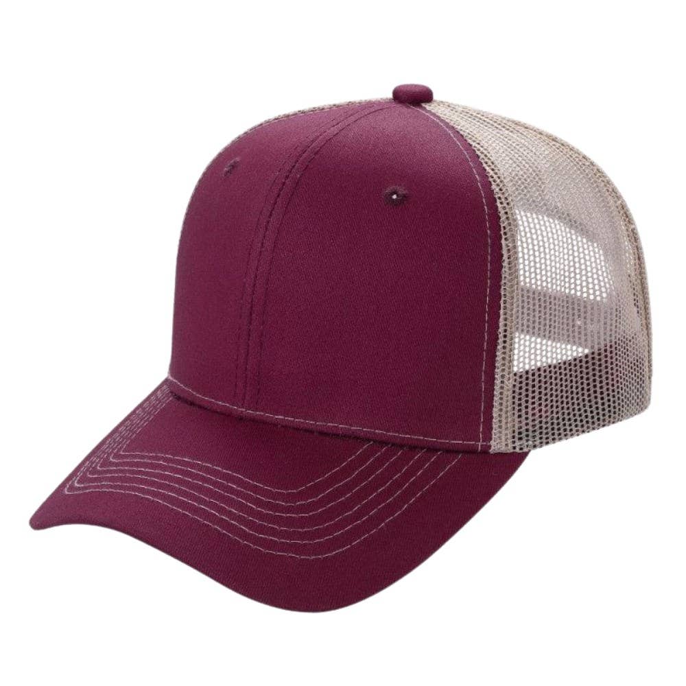 DOBBI – Großhandel Trucker-Cap – Unisex – Curve Trucker Mesh-Mütze mit 6 Paneelen47