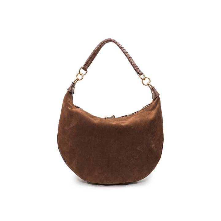Cherry Paris - Wholesale Shoulder Bag - Women's - NADINE SUEDE Bag - 416533