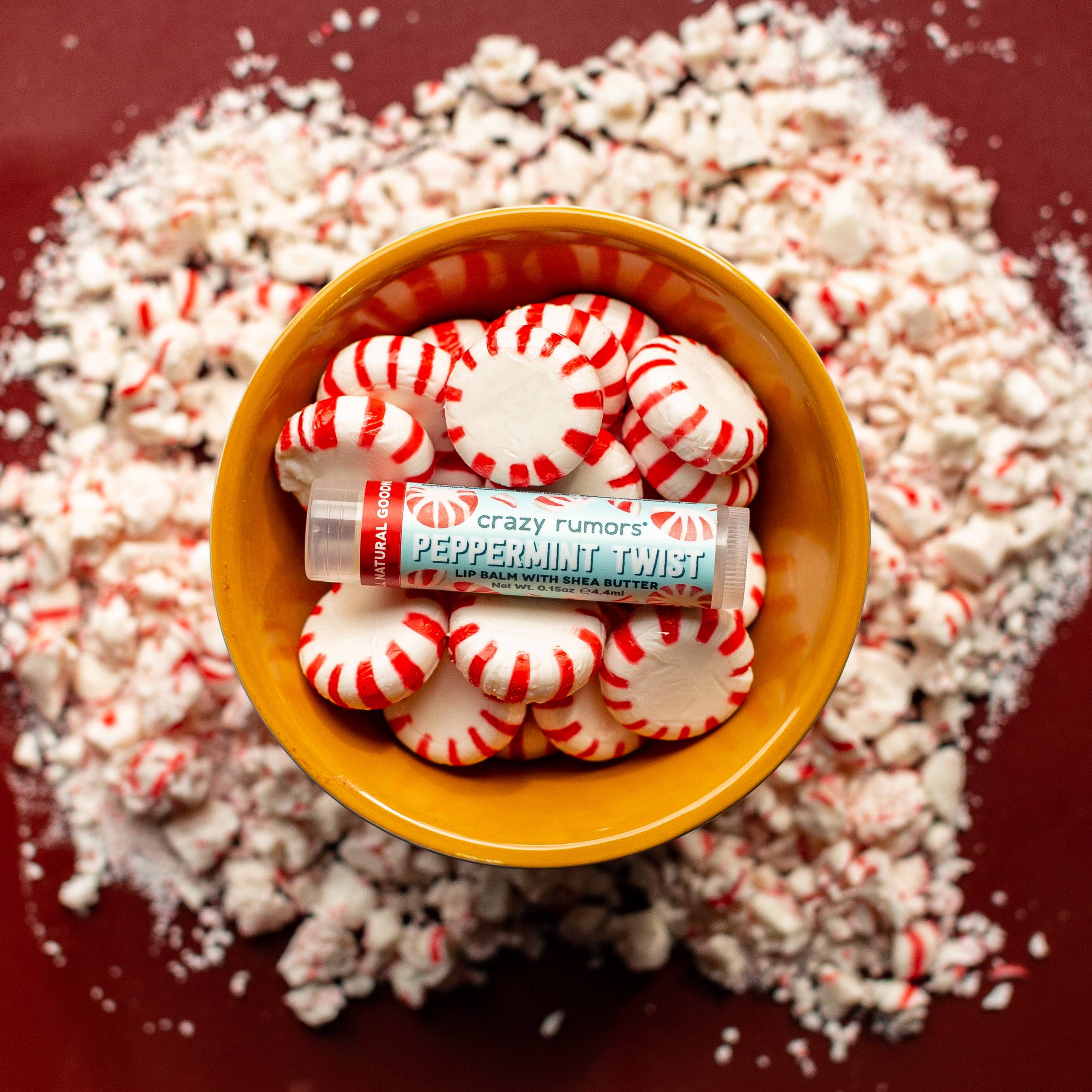 Crazy Rumors UK – wholesale Lip Balm – Peppermint Twist Lip Balm - Seasonal3