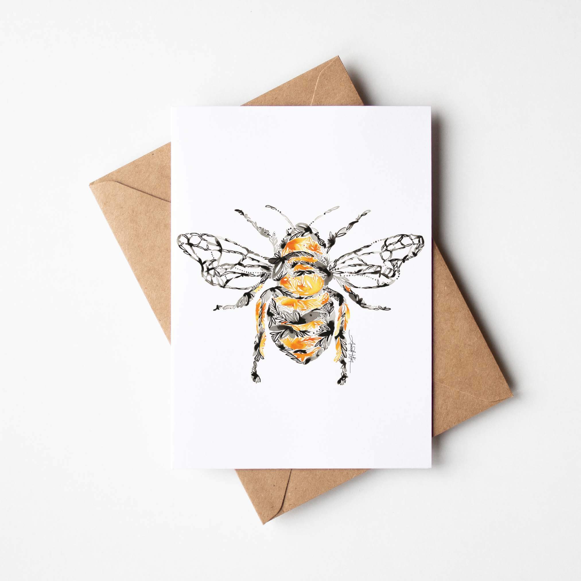Amanda Klein Co. - Wholesale Stationery/Notecard Set - Honey Bee Note Card Set2