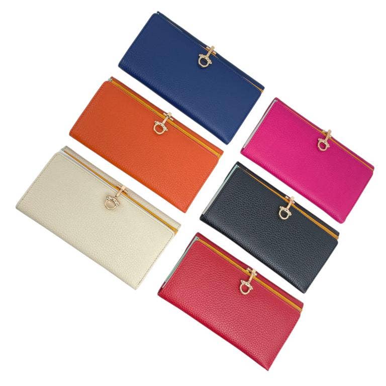 Chenson & Gorett - Wholesale Wallet - Women's - Premium High-Quality Leather Wallet with Click B2B DN9780