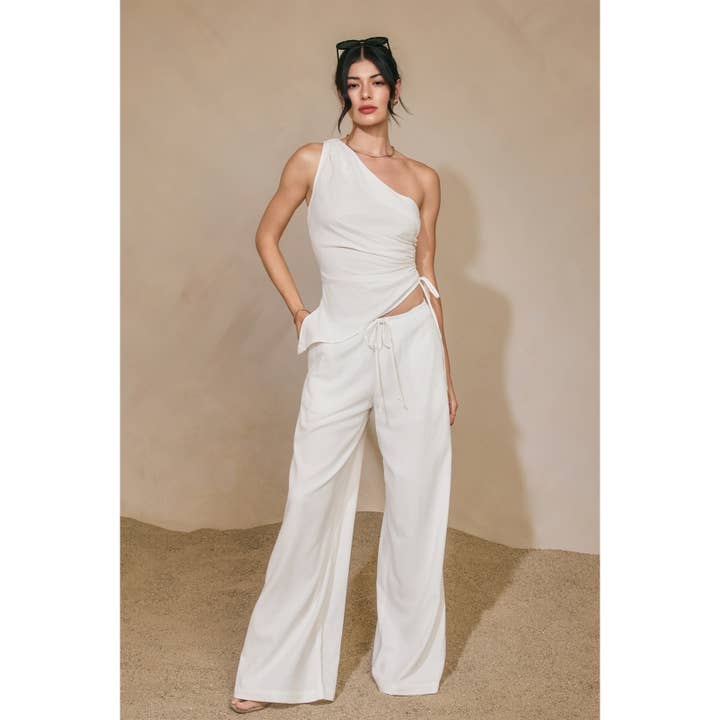 Pantalon à enfiler avec cordon de serrage Heaven Sent pour la vente par Dress Forum