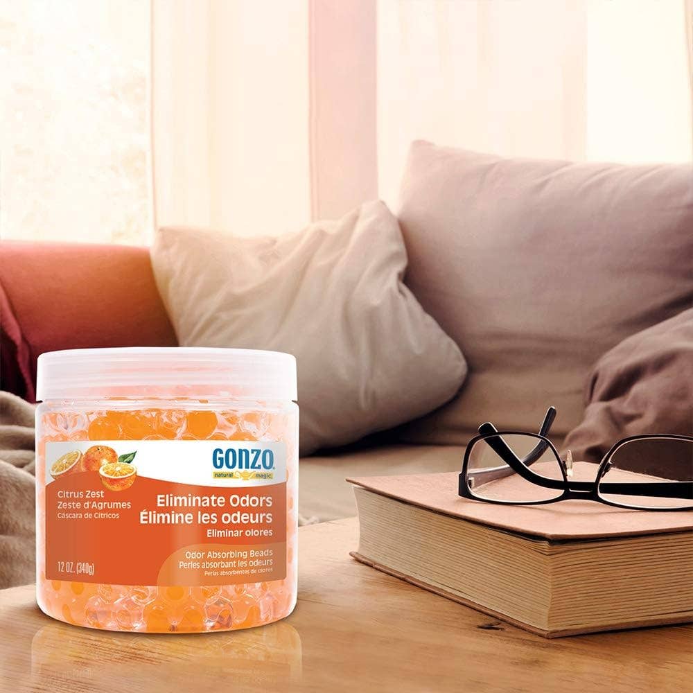 Innovarix - Wholesale Air Freshener - Natural Magic Fragrance Beads - Odor Eliminator, Citrus 12Oz2