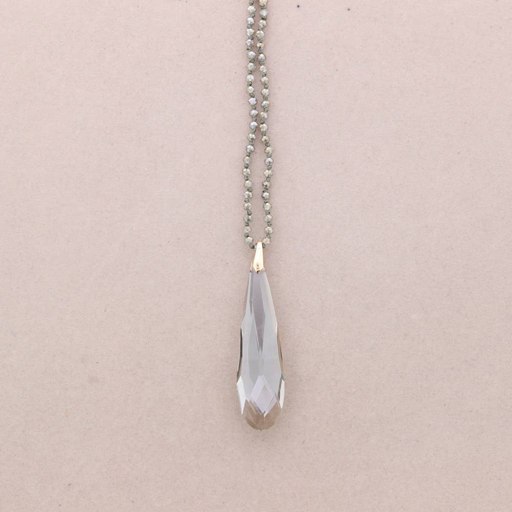 Sonata - Wholesale Pendant/Charm Necklace - Long Crystal Ball Pendant Necklace5