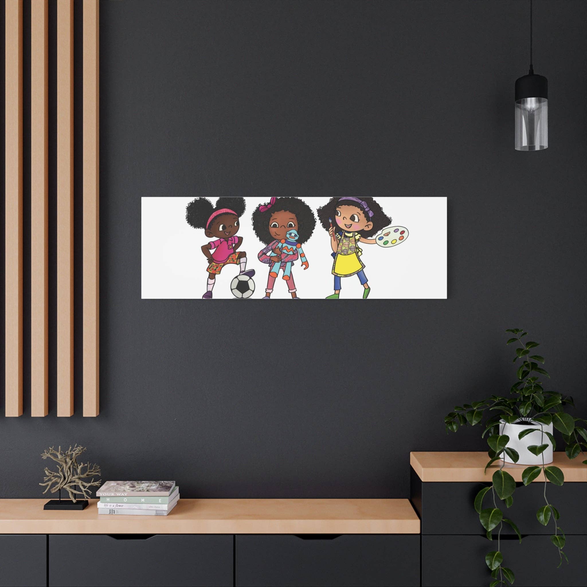 Ikuzi Dolls - Wholesale Art Print - Kids & Baby - Kids' Canvas Wall Art - Playful Characters for Creative Spaces116