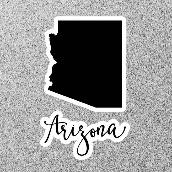 Arizona 1 State Sticker for wholesale by GraffMerch.com