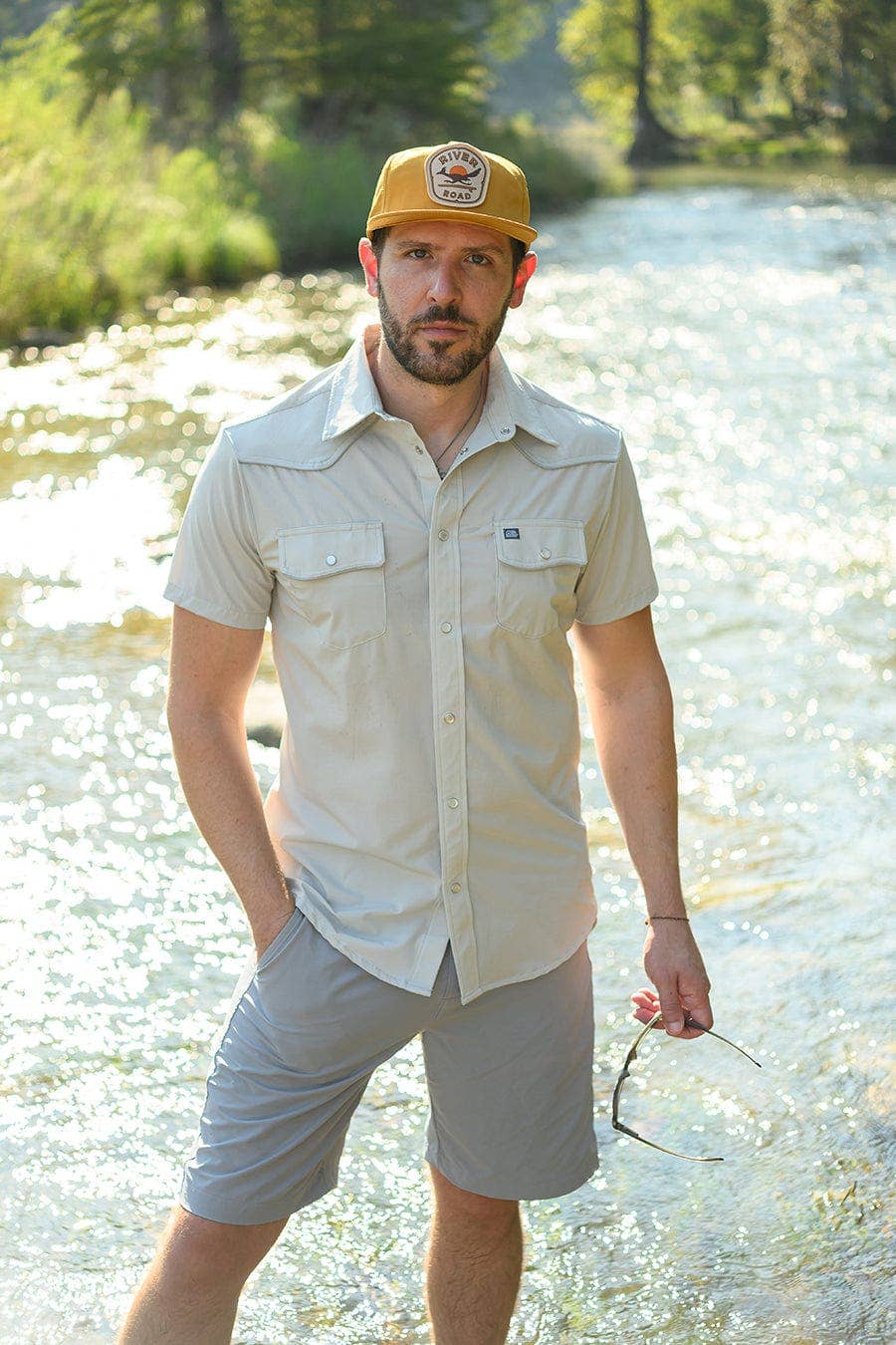 River Road Clothing Company – Großhandel Hemd mit Button-down-Kragen – Herren – Rio Pearl Snap-Hemden (Kurzarm)20
