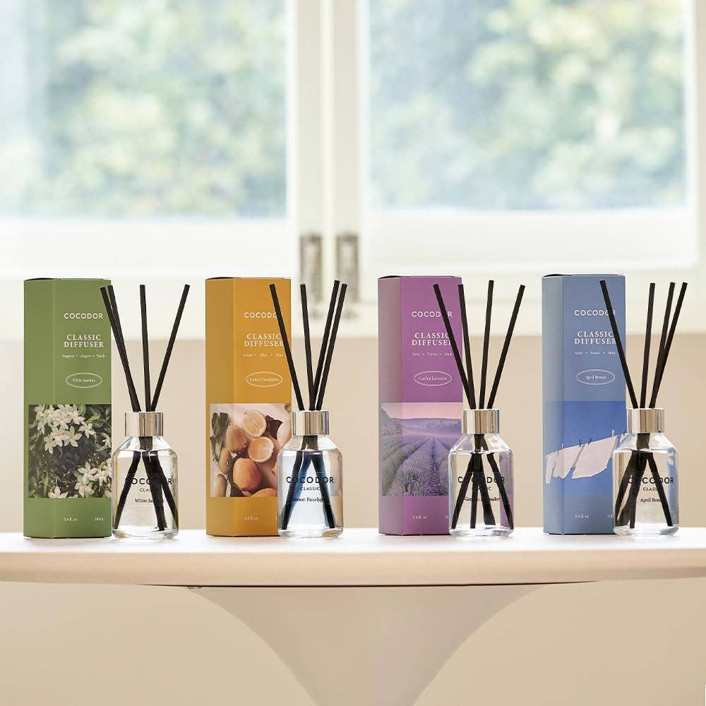 Cocodor Italy srl – difusor de fragrâncias por atacado – Difusor de Varetas Cocodor Classic 100ml - Limão Eucalipto5