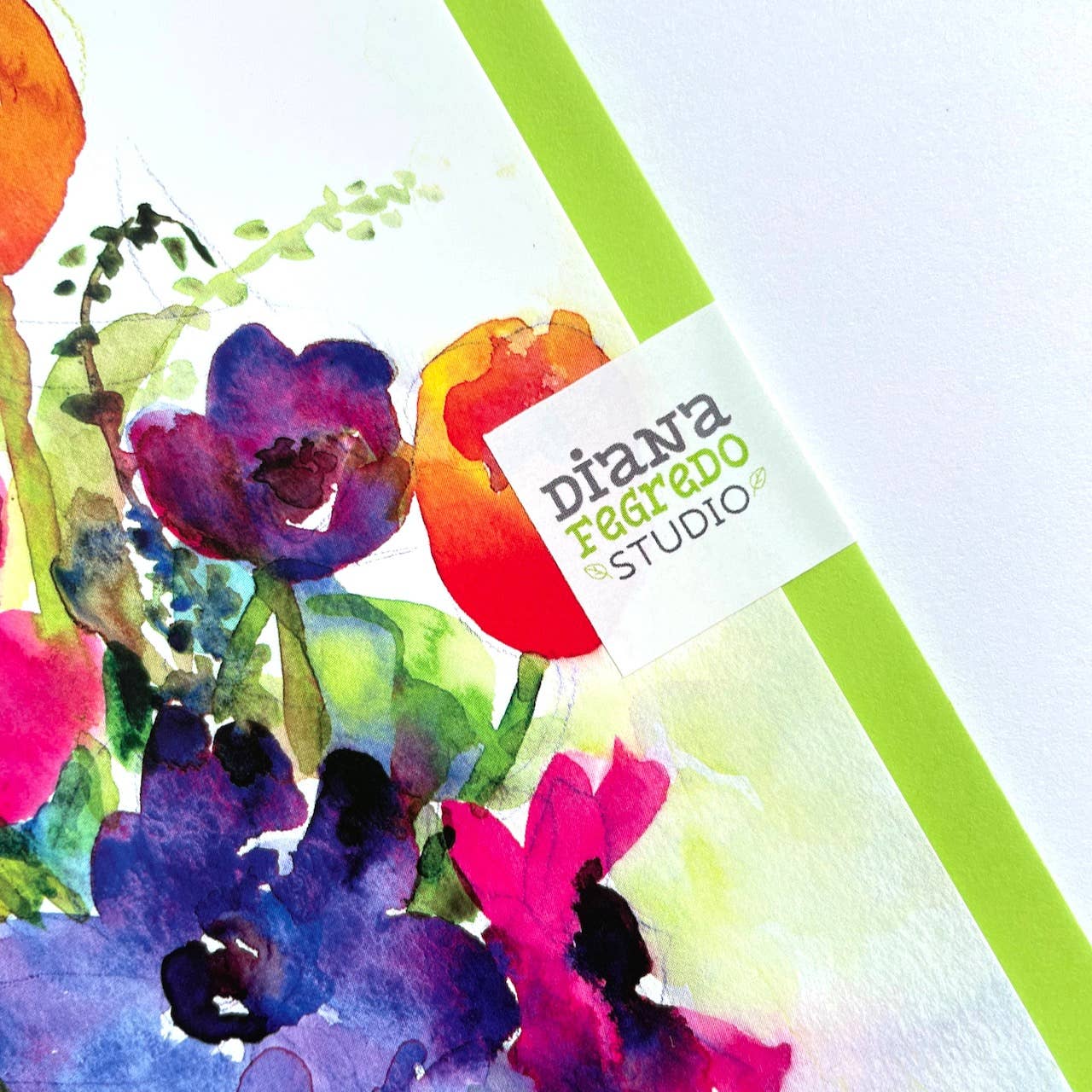 Diana Fegredo Studio - Wholesale Everyday greeting card - Lavender Field Greetings Card2