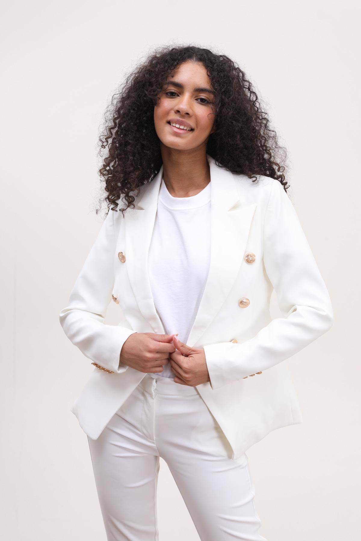 LULUMARY – Engroshandel Jakke - Dame – Dobbeltknapjakke V19512