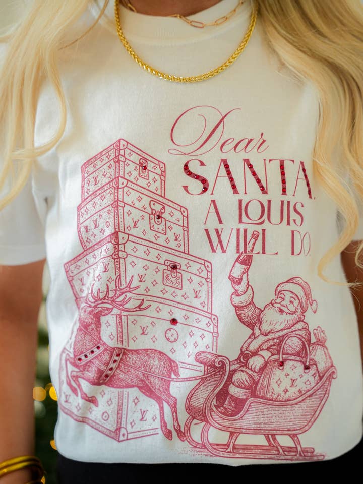 Summer Tees - Wholesale Graphic Sweatshirt - Women's - DEAR SANTA TEE6