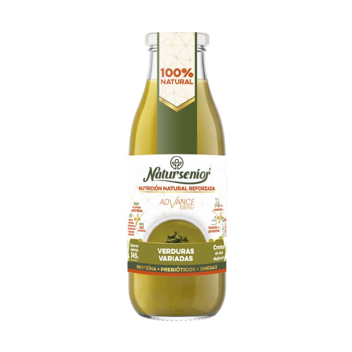 Natursenior - Wholesale Soup - Varied Vegetable Cream enriched with Omega 30