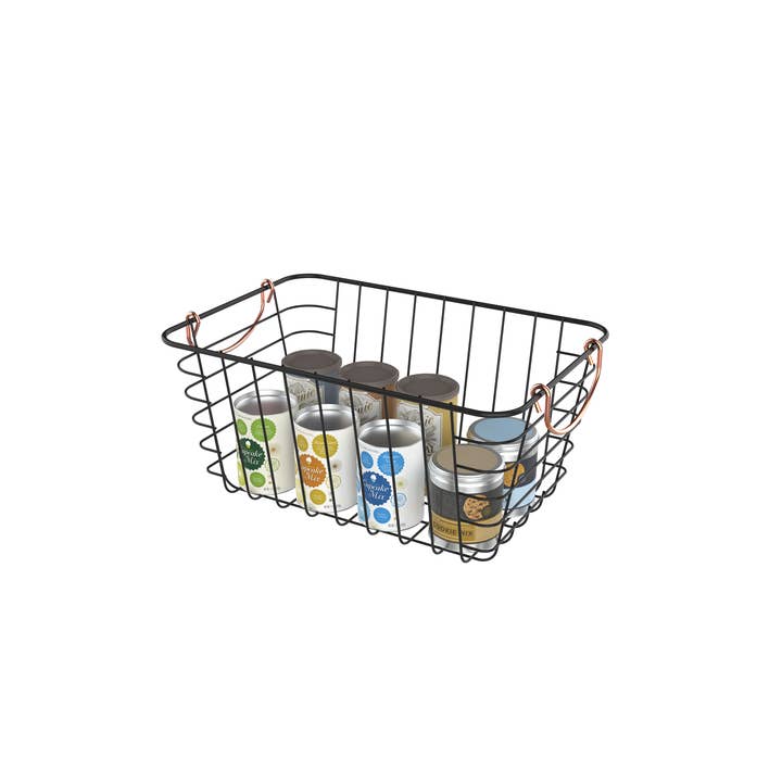 Better Houseware - Wholesale Basket - Copper Handled Wire Baskets6
