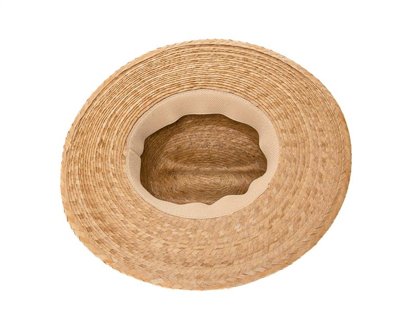 DNMC - Wholesale Straw Hat - Women's - Palm Leaf Straw Western Hat - Handmade Flat Brim Summer Hat2