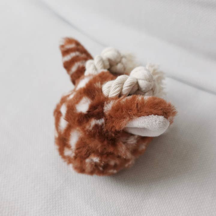 Lambwolf Collective - Wholesale Pet Plush Toy - Dog - FAWN POP//ENRICHMENT DOG TOY