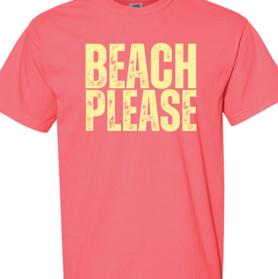 Kiki's Boutique - Wholesale Screen Printed T-Shirt - Women's - Beach Please Comfort Color Tee 6