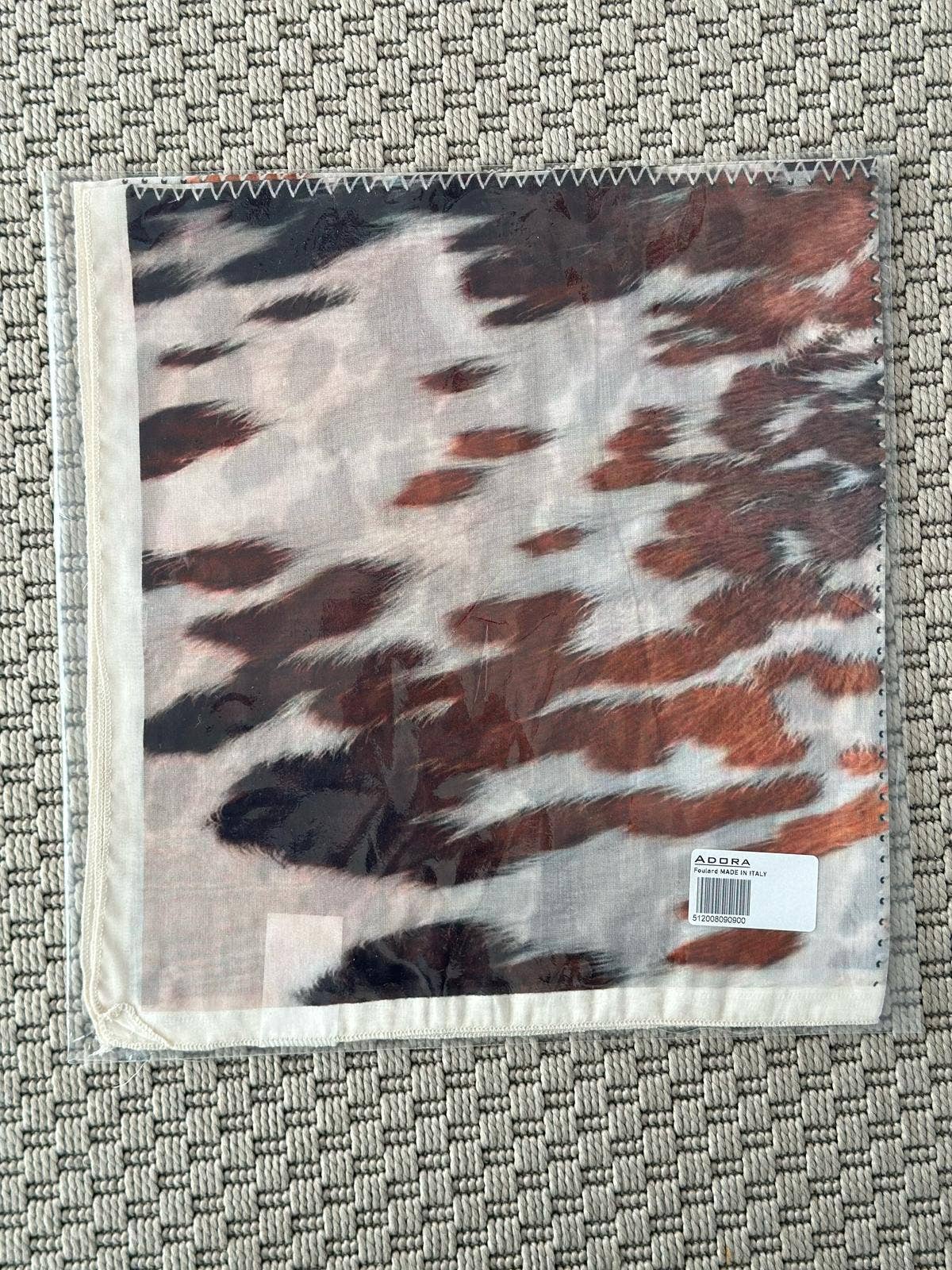 ADORA - Wholesale Scarf - Women's - Cow Scarf Silk Cotton1