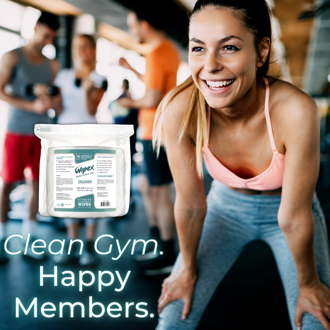 Wipex - Vente Lingettes de nettoyage multi-usage - Wipex lingettes naturelles pour équipements de fitness, rouleau de recharge 700 unités en vrac18