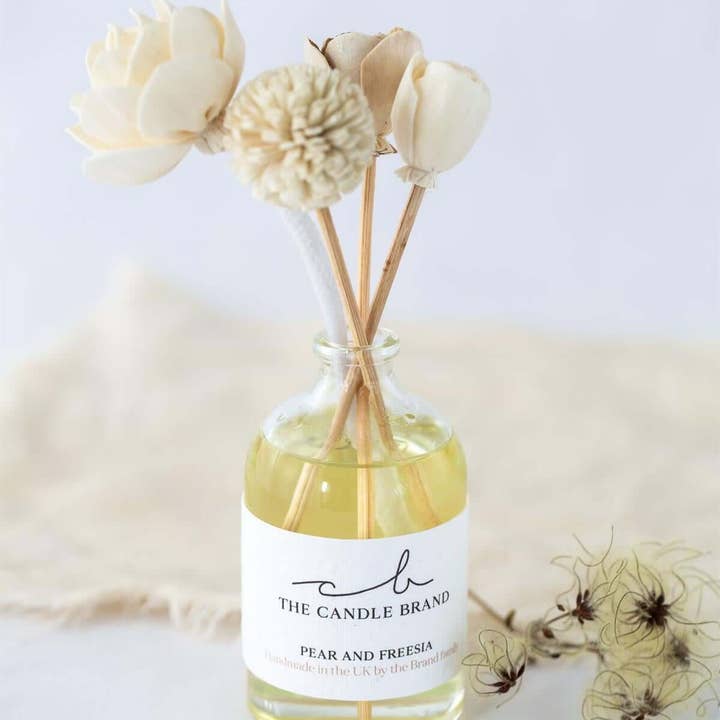 Pear and Freesia Flower Diffuser for wholesale by The Candle Brand Ltd