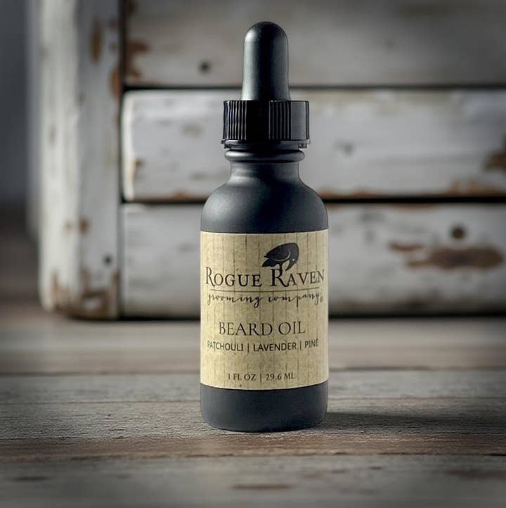 Rogue Raven Grooming Company - Wholesale Beard Styling Product - All-Natural Beard Oil | Lightweight + Nourishing 1