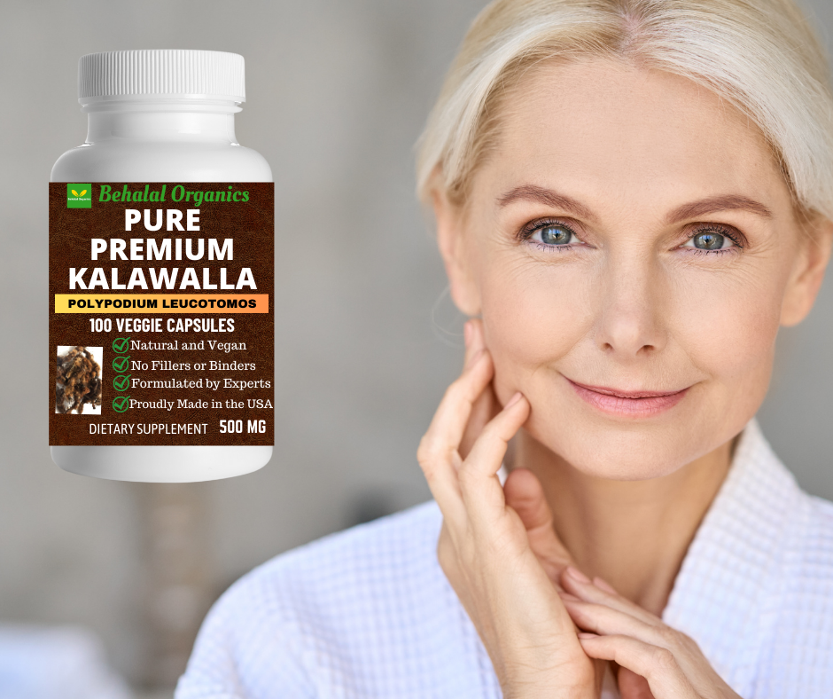 Behalal Organics - Wholesale Oral Supplement/Vitamin - Kalawalla Capsule Pure Premium Polypodium Leucotomos 500mg 19