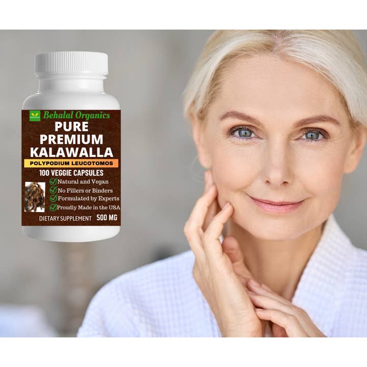 Behalal Organics – wholesale Oralt tillskott/Vitamin – Kalawalla Kapsel Pure Premium Polypodium Leucotomos 500 mg 19