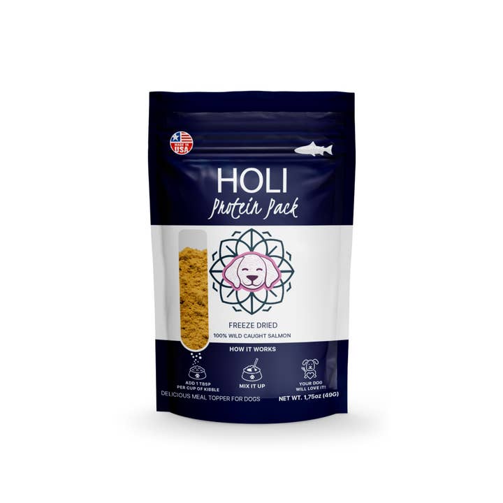 HOLI - Wholesale Pet Food - Dog - Wild Caught Salmon Protein Pack3