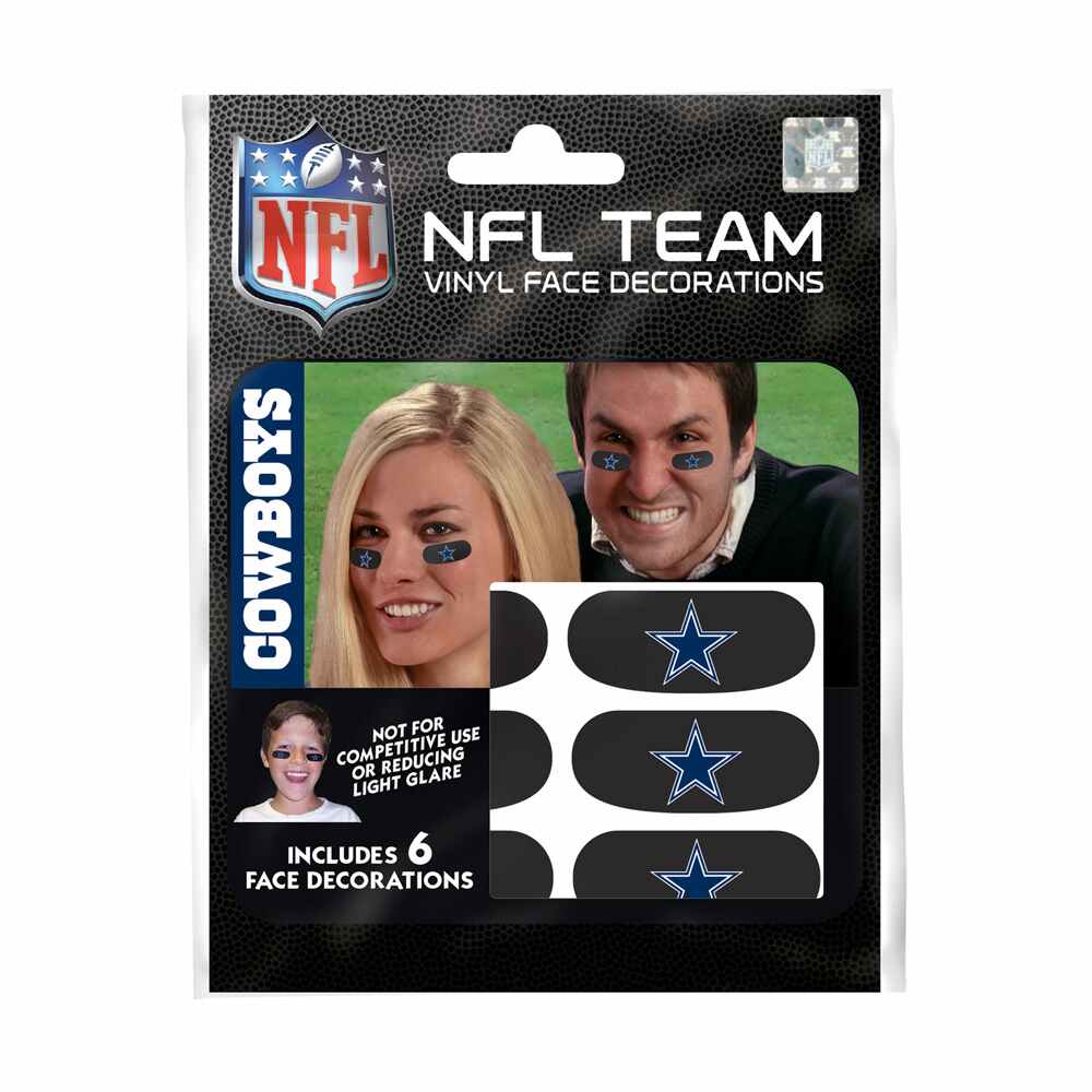 Party Animal, Inc. - Wholesale Face Paint/Play Makeup - Kids - Dallas Cowboys Face Decorations0