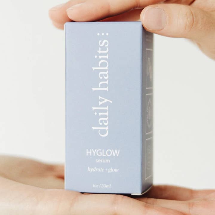 Sérum hydratant Hyglow pour la vente par Daily Habits