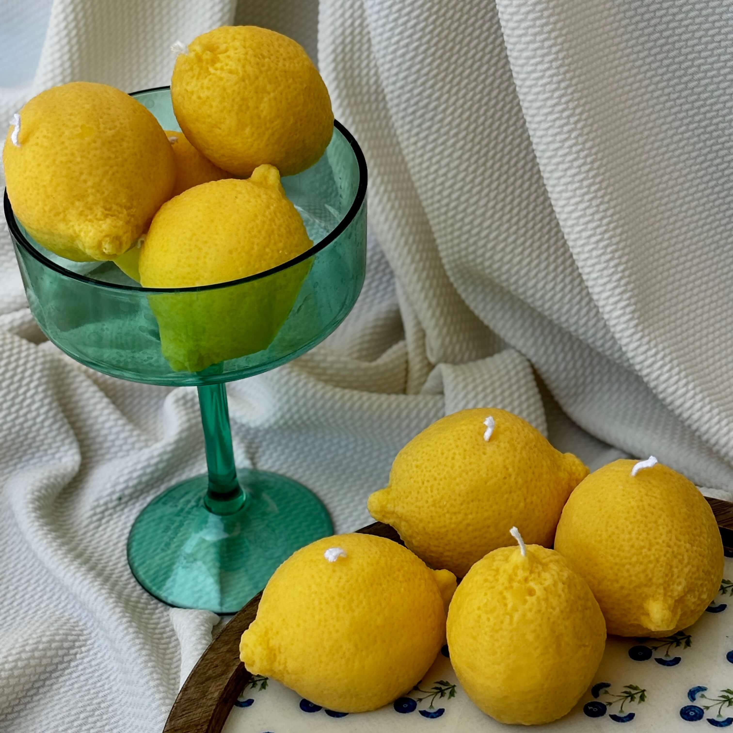 OH MY BOX - Wholesale Pillar Candle - Lemon Candle | Fruit Candle | Kitchen Decor2