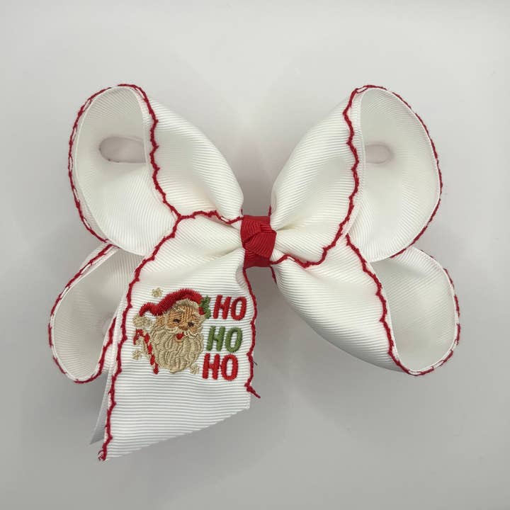 Ho Ho Ho Moonstitch for wholesale by Luminous Sky Bowtique