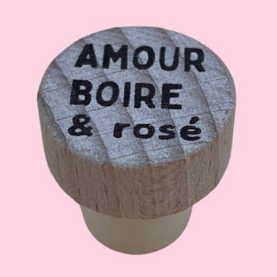 Amour Boire & Rosé flesdop voor wholesale door Névé Studios