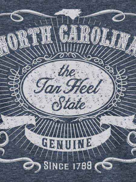 State Pride, Caroline du Nord pour la vente par Mason Jar Label