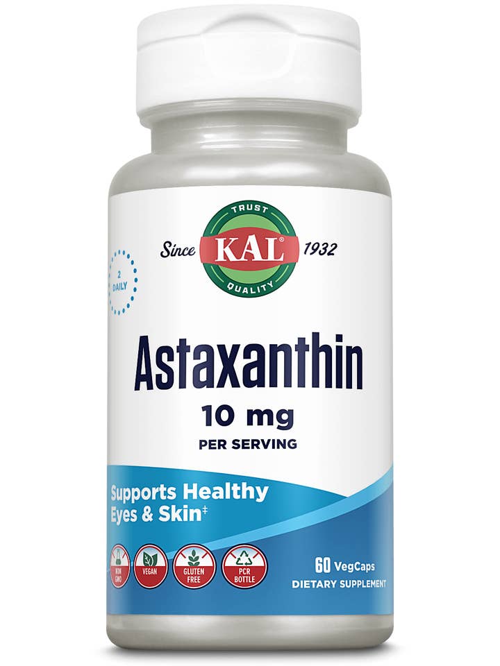 Astaxanthin Vegcaps 10 mg for wholesale by KAL