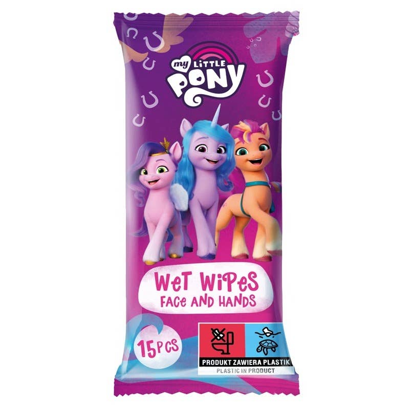 Jactal - Wholesale Face & Body Wipes - Baby - My Little Pony EDG wet wipes - 15pcs0