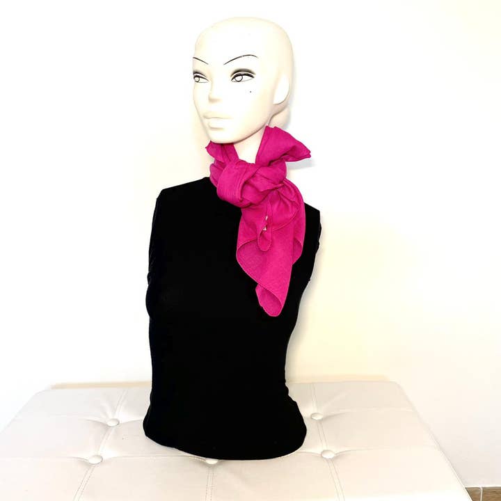 Labonie - The Essence of Elegance - Wholesale Scarf - Women's - Lacquer Magenta - Labonie - The Essence of Elegance
