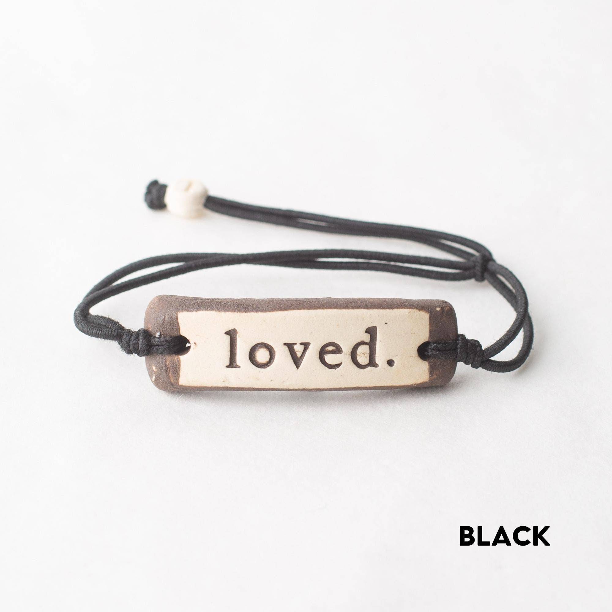MudLOVE – wholesale Woven/braided bracelet – Loved. Ceramic Original Bracelet - Various Colors0